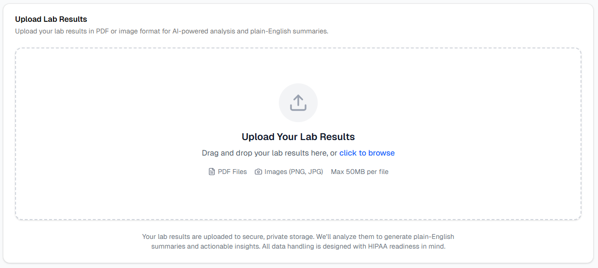 Upload your results